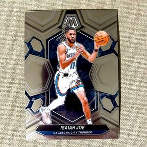 Isaiah Joe 2023-24 Panini Mosaic Oklahoma City Thunder NBA Basketball Card